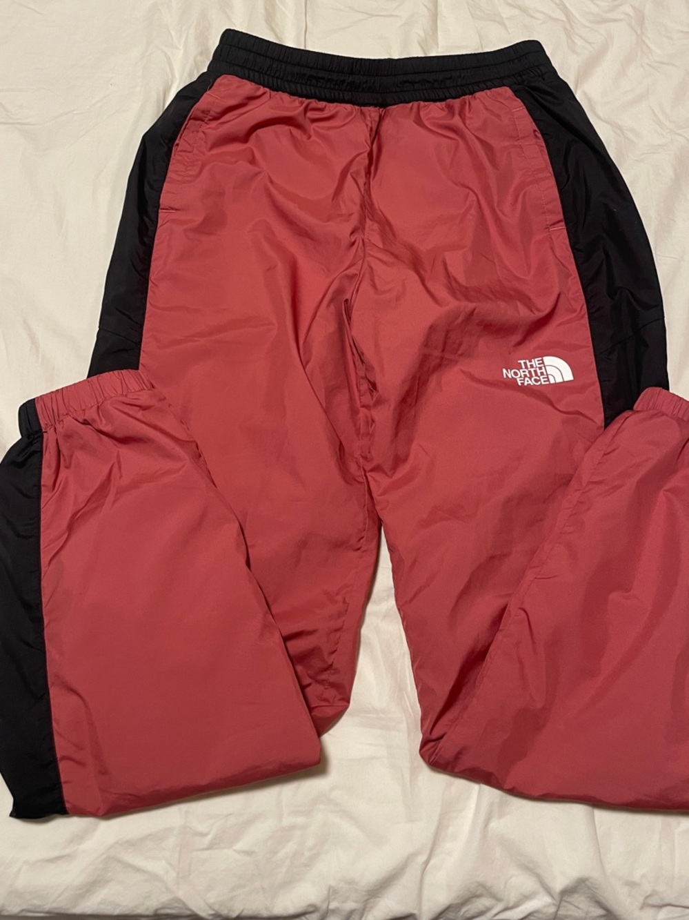 The North Face pink and Black Jogger Pants